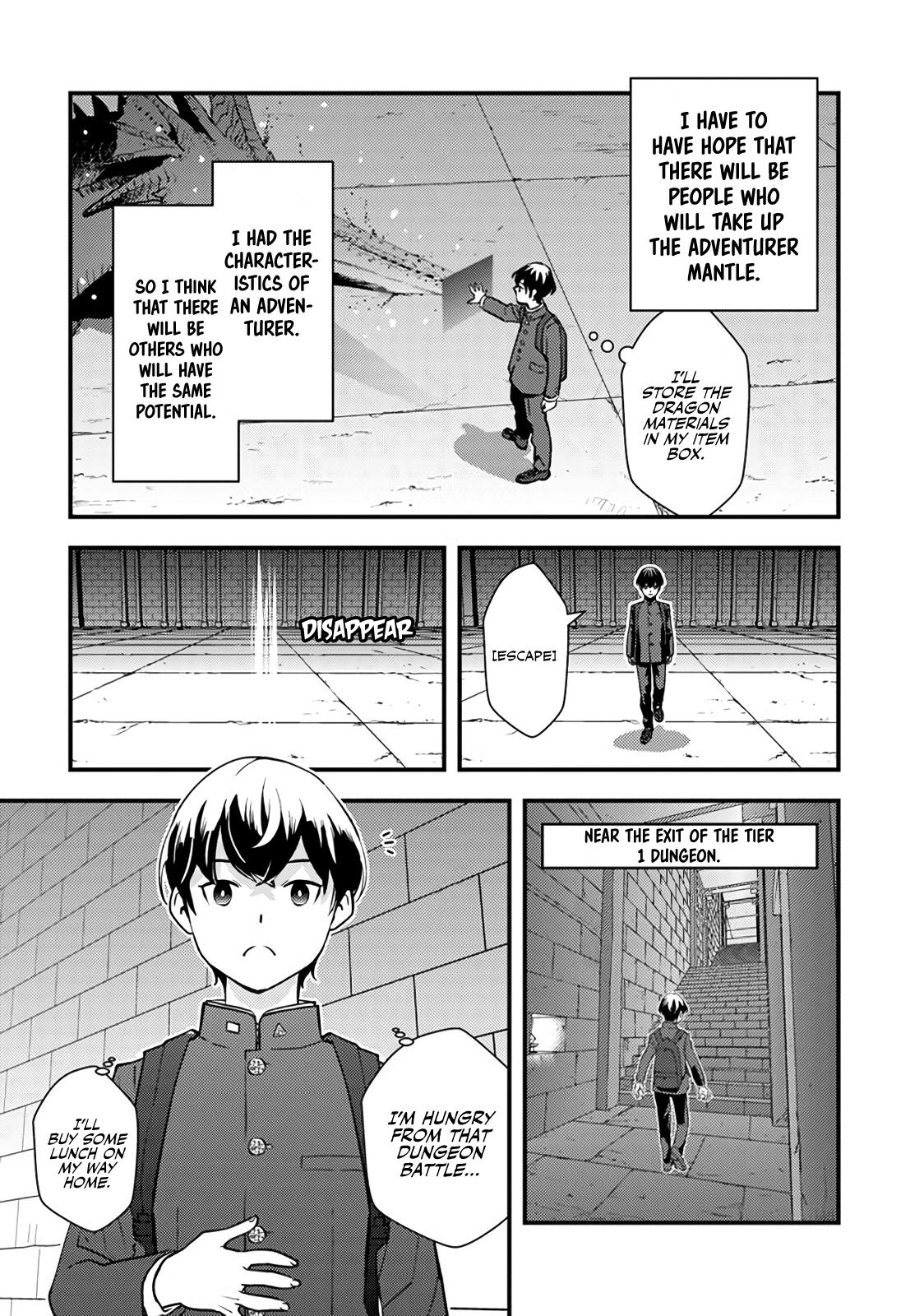 Isekaigaeri no Yuusha wa, Dungeon ga Shutsugen shita Genjitsu Sekai de, Influencer ni Natte Kane wo Kasegimasu! Chap 1 - Next Chap 2