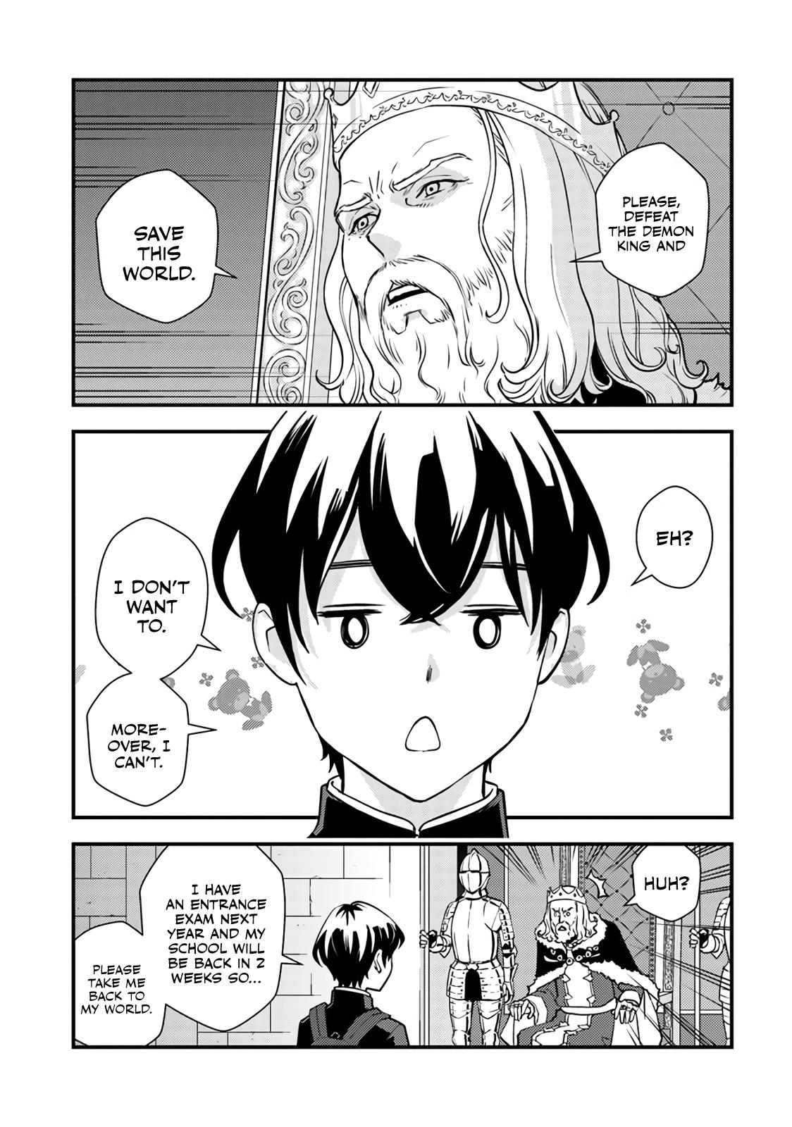Isekaigaeri no Yuusha wa, Dungeon ga Shutsugen shita Genjitsu Sekai de, Influencer ni Natte Kane wo Kasegimasu! Chap 1 - Next Chap 2