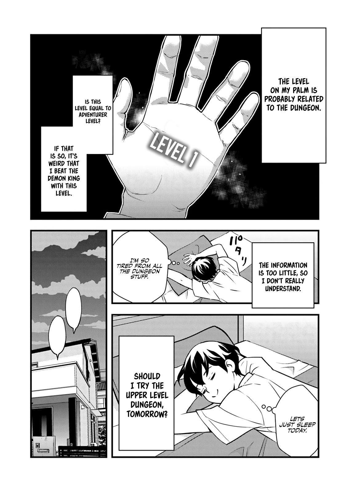 Isekaigaeri no Yuusha wa, Dungeon ga Shutsugen shita Genjitsu Sekai de, Influencer ni Natte Kane wo Kasegimasu! Chap 2 - Next Chap 3