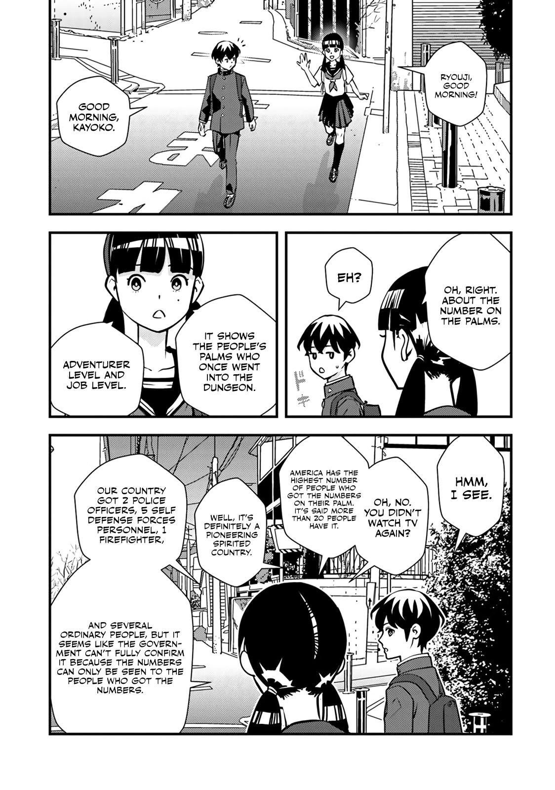 Isekaigaeri no Yuusha wa, Dungeon ga Shutsugen shita Genjitsu Sekai de, Influencer ni Natte Kane wo Kasegimasu! Chap 2 - Next Chap 3