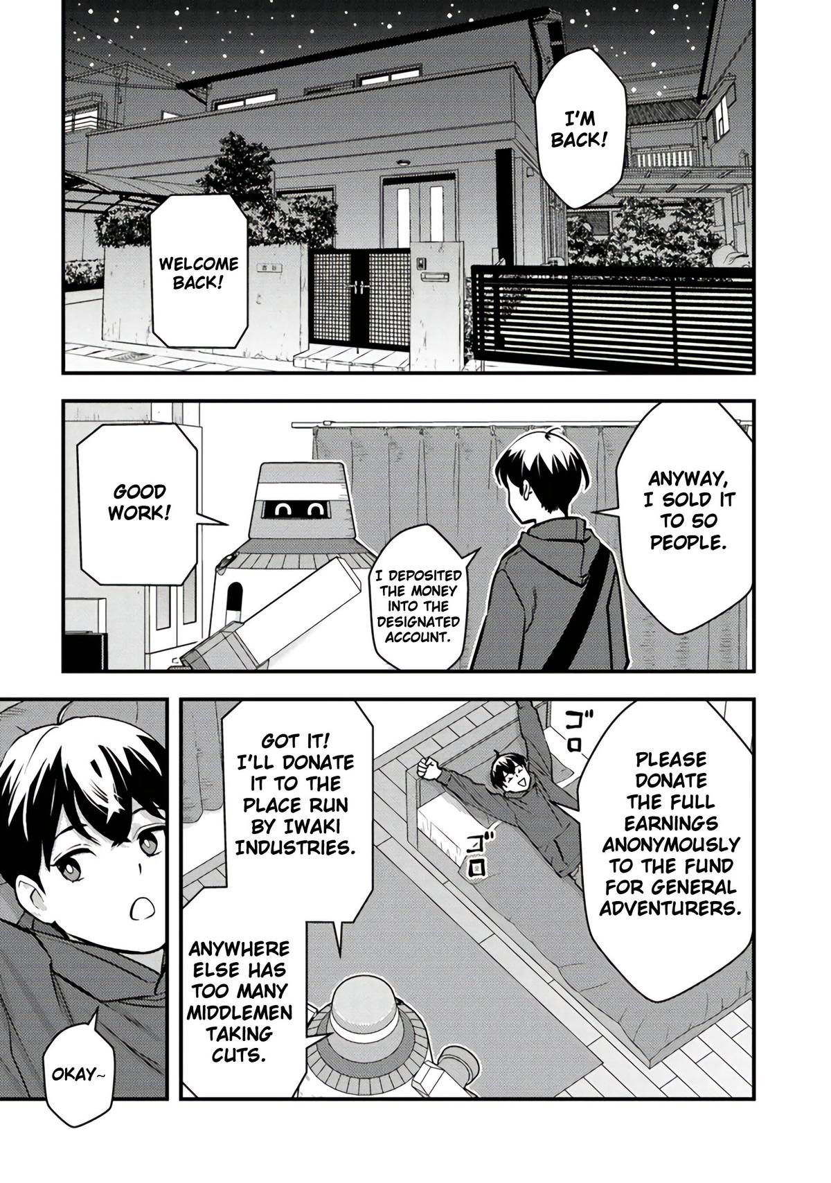 Isekaigaeri no Yuusha wa, Dungeon ga Shutsugen shita Genjitsu Sekai de, Influencer ni Natte Kane wo Kasegimasu! Chap 17 - Next Chap 18
