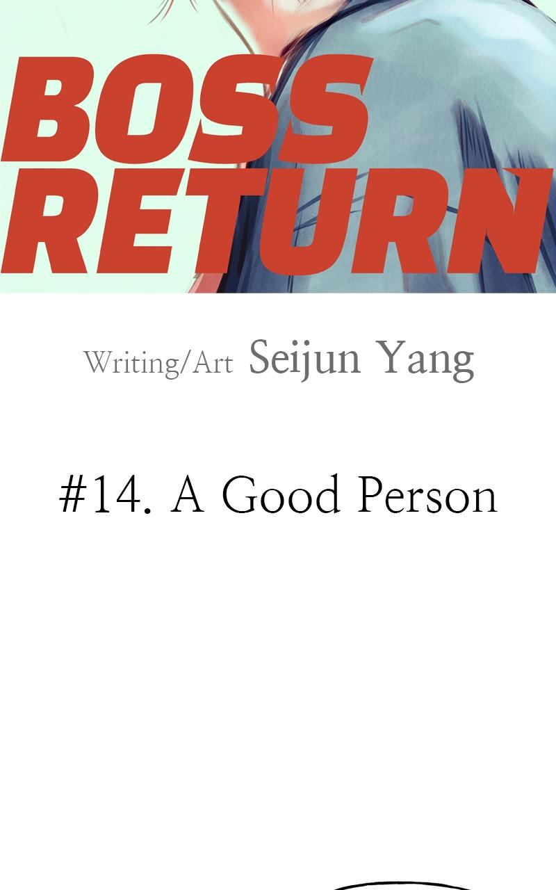 Boss Return Chap 14 - Next Chap 15