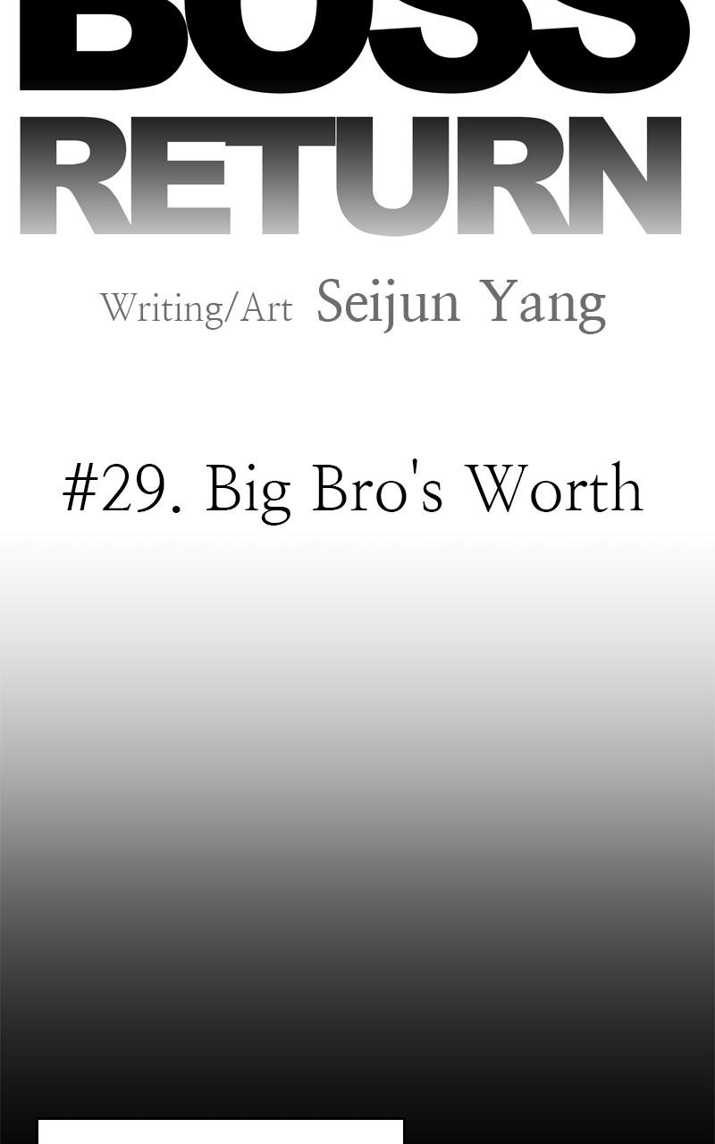 Boss Return Chap 29 - Next Chap 30