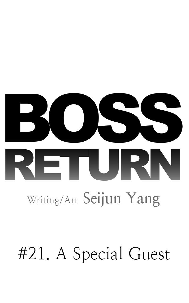 Boss Return Chap 21 - Next Chap 22