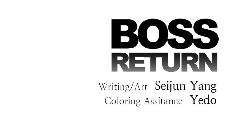 Boss Return Chap 30 - Next Chap 31