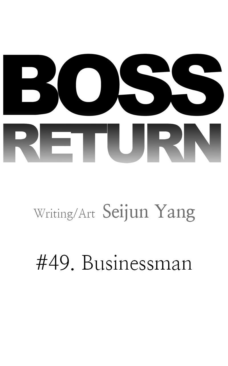 Boss Return Chap 49 - Next Chap 50
