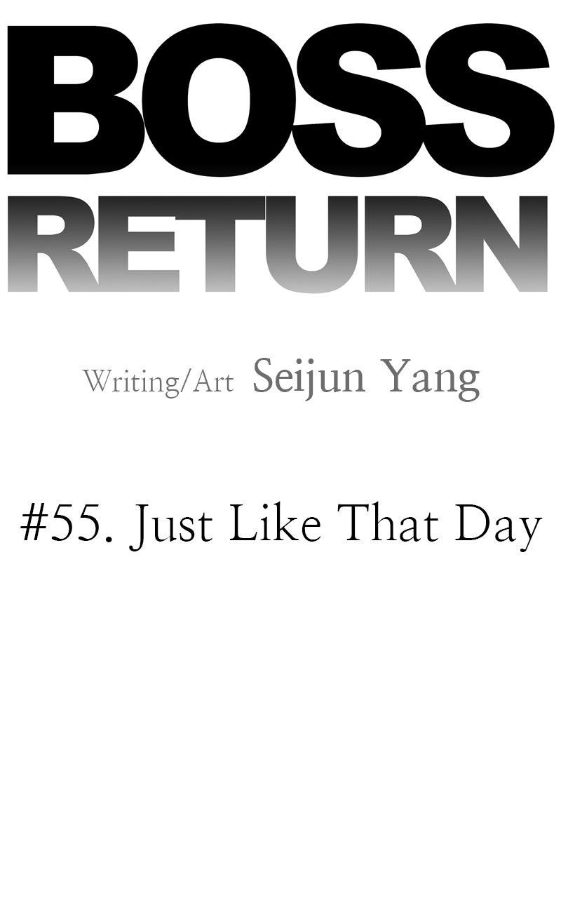 Boss Return Chap 55 - Next Chap 56