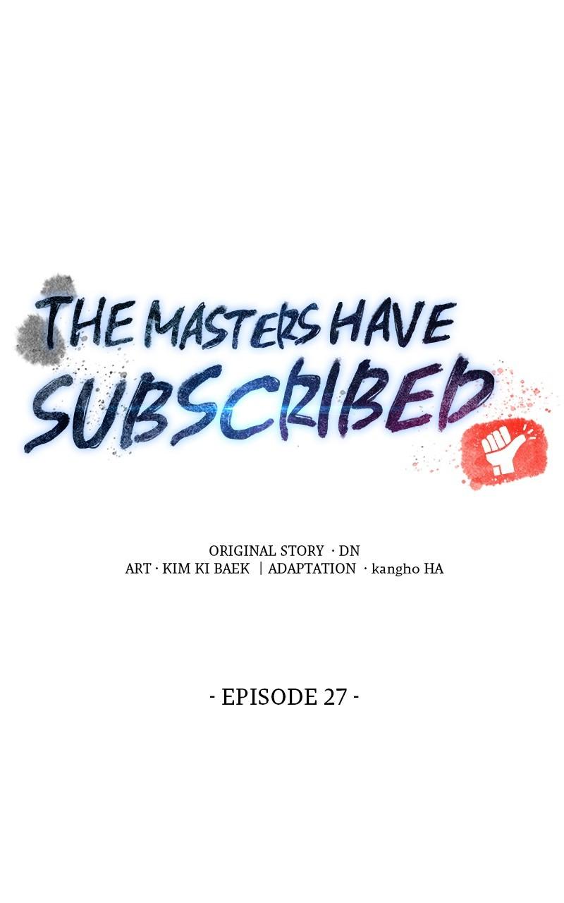 The Masters Have Subscribed Chap 27 - Next Chap 28