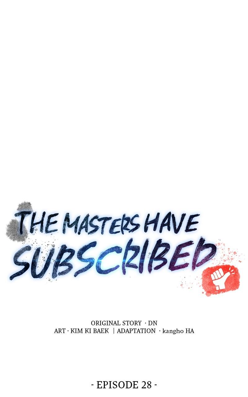 The Masters Have Subscribed Chap 28 - Next Chap 29