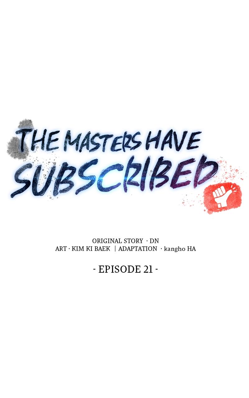 The Masters Have Subscribed Chap 21 - Next Chap 22