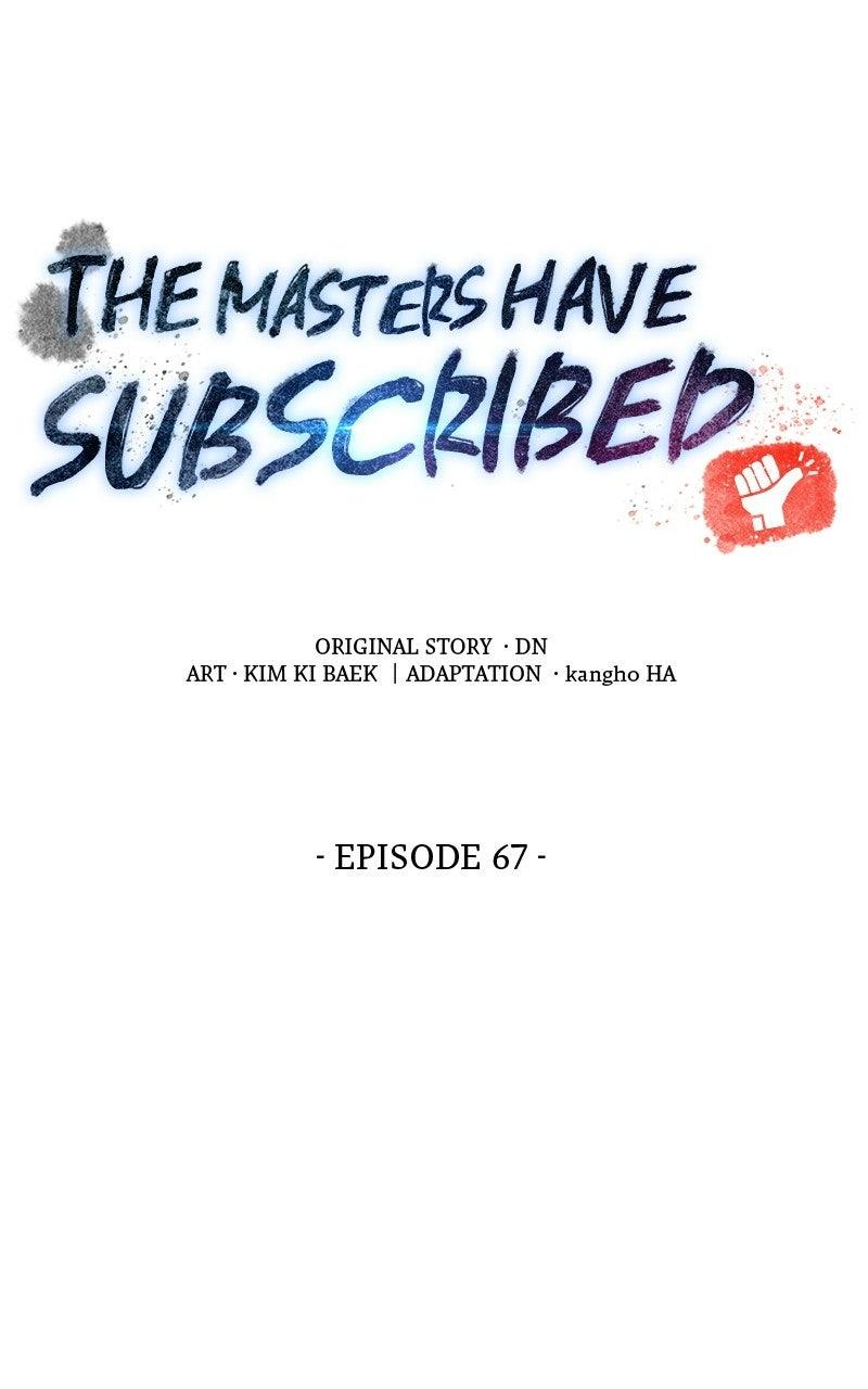 The Masters Have Subscribed Chap 67 - Next Chap 68