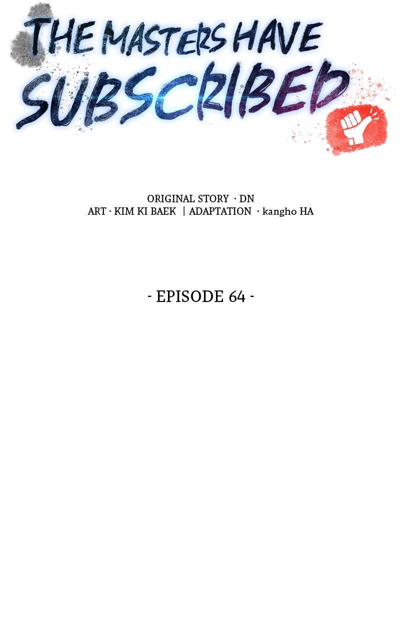 The Masters Have Subscribed Chap 64 - Next Chap 65