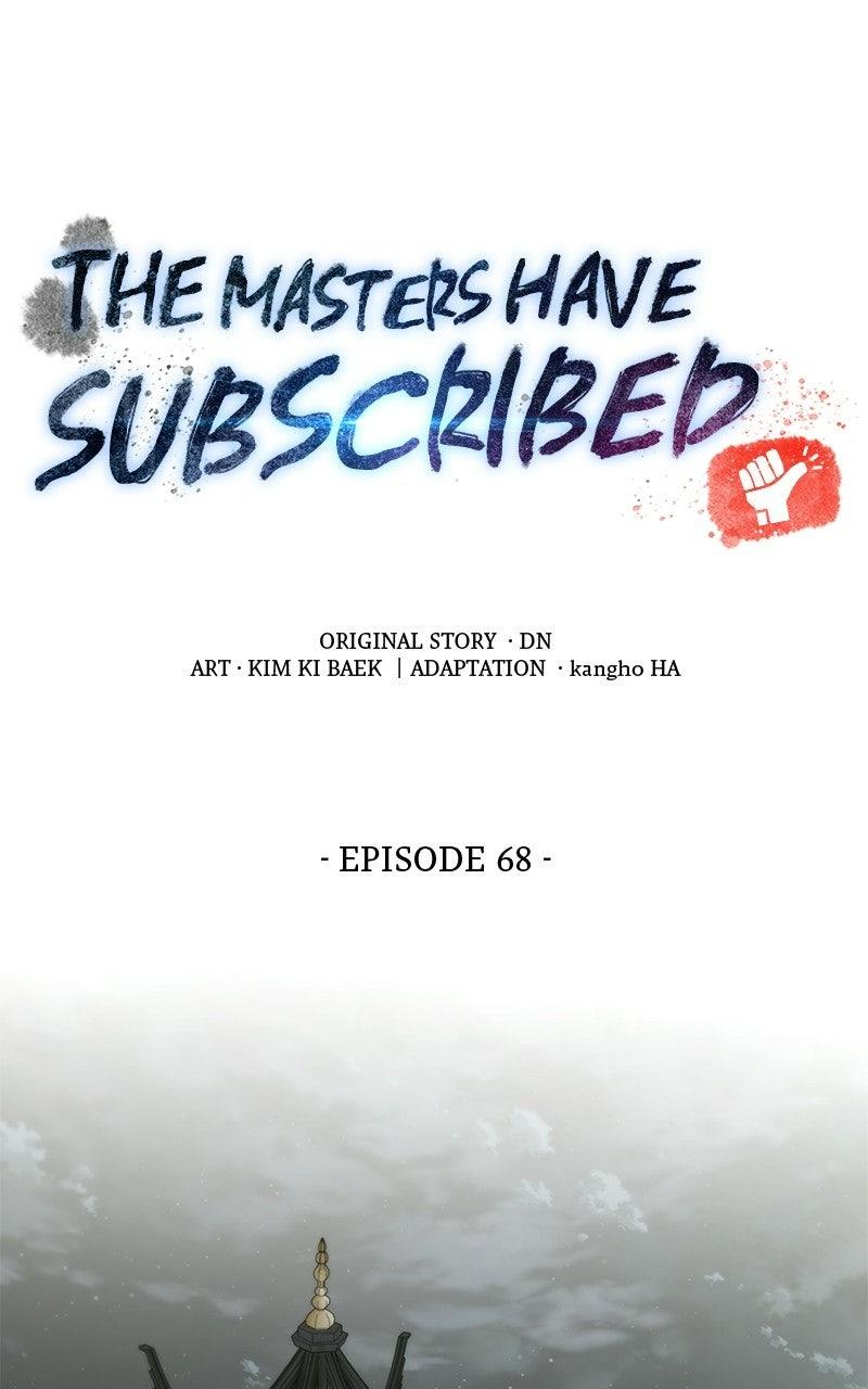 The Masters Have Subscribed Chap 68 - Next Chap 69
