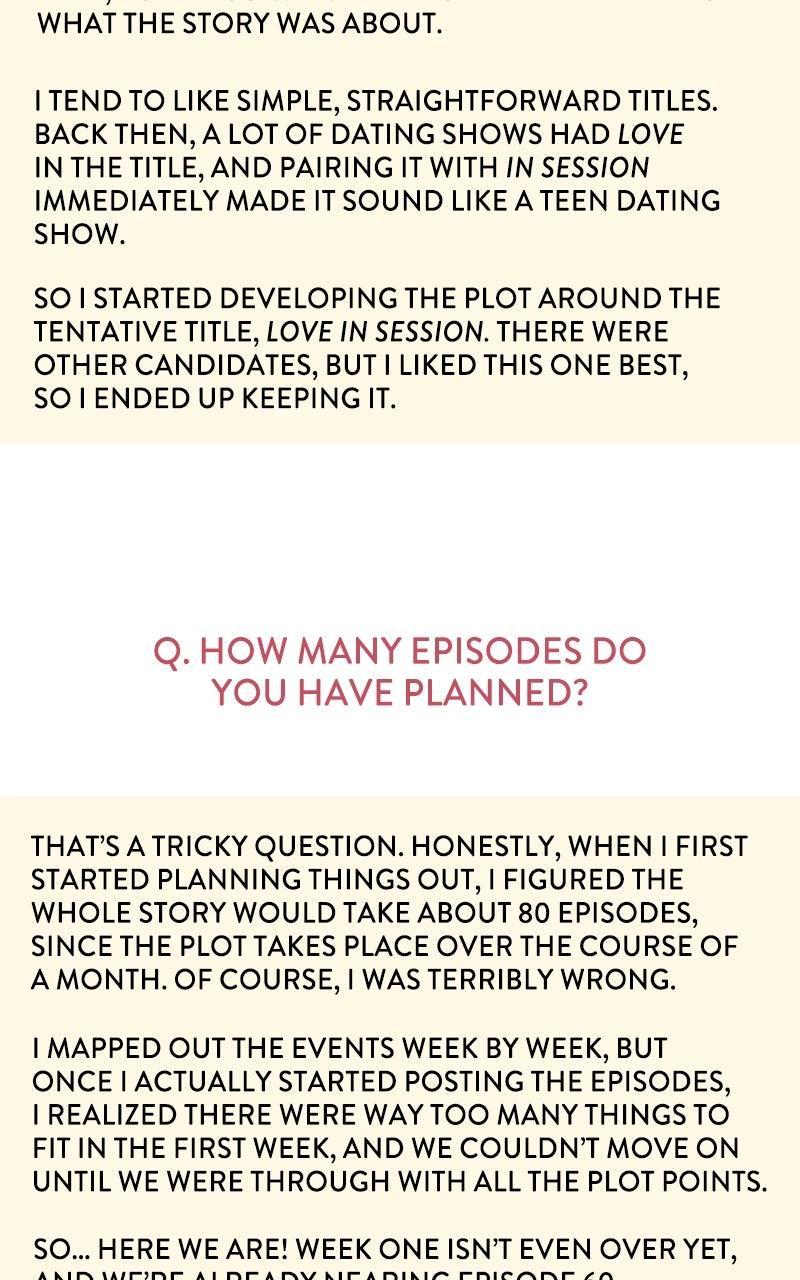 Love in Session Chap 58.5 - Next Chap 59.5