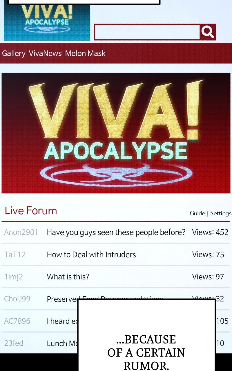 Hiding Out in an Apocalypse Chap 28 - Next Chap 29