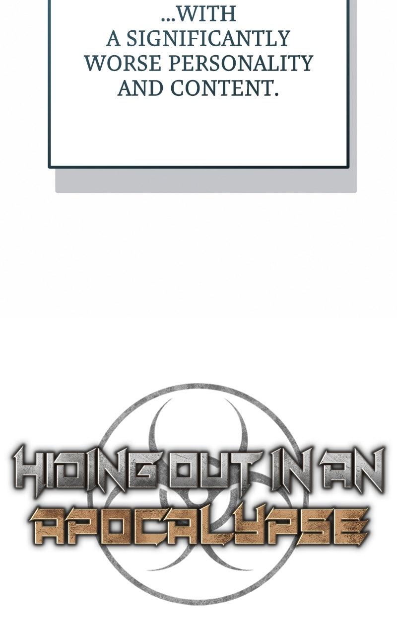 Hiding Out in an Apocalypse Chap 58 - Next Chap 59