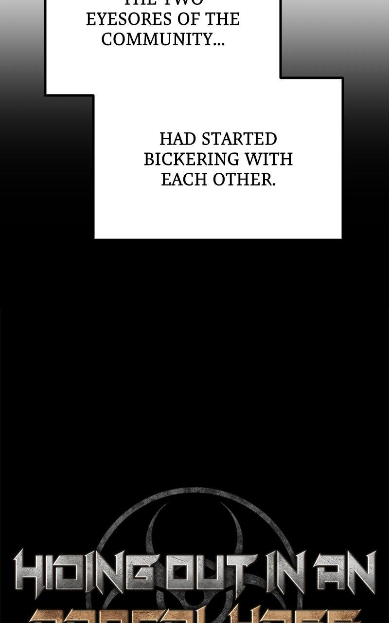 Hiding Out in an Apocalypse Chap 61 - Next Chap 62