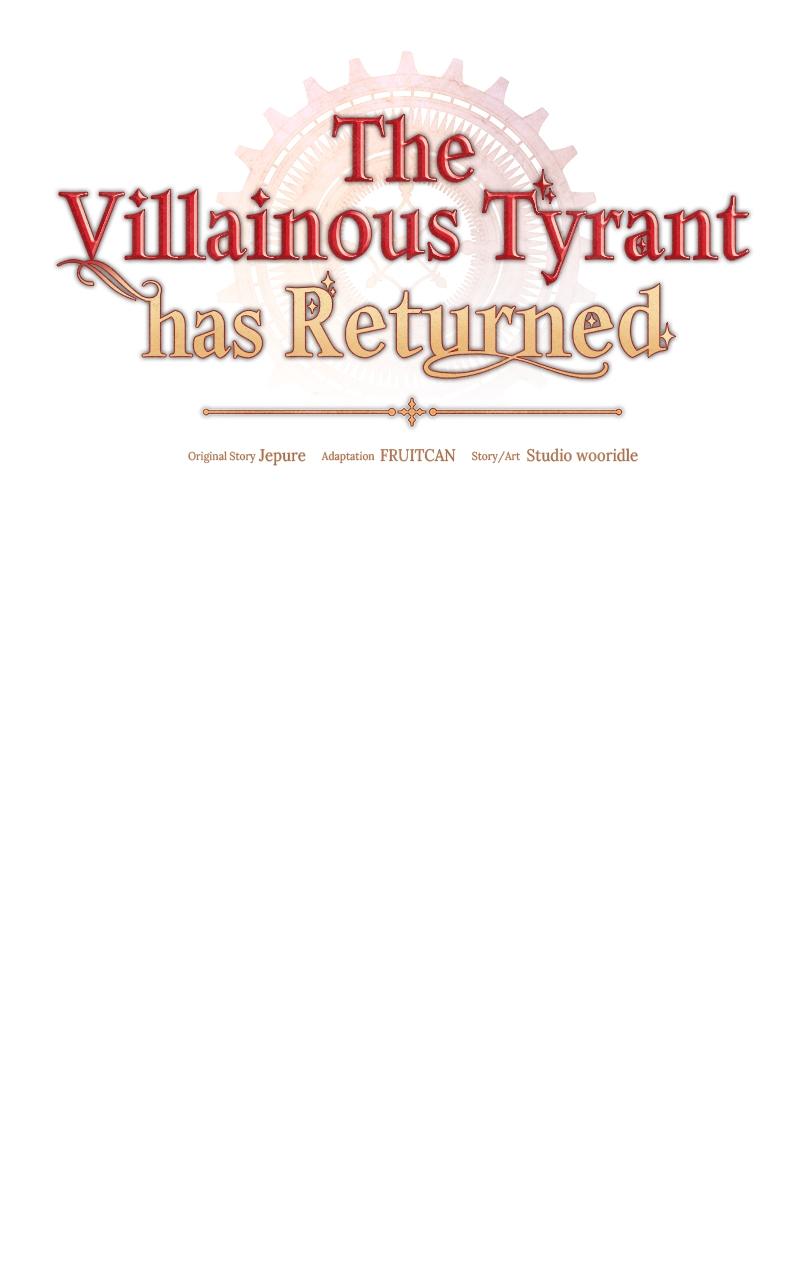 The Villainous Tyrant Has Returned Chap 8 - Next Chap 9