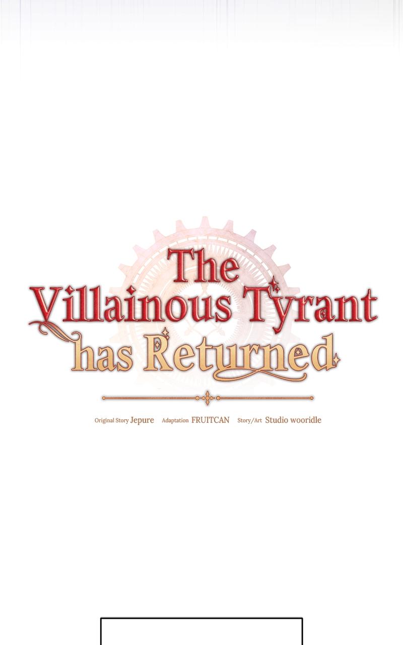 The Villainous Tyrant Has Returned Chap 3 - Next Chap 4