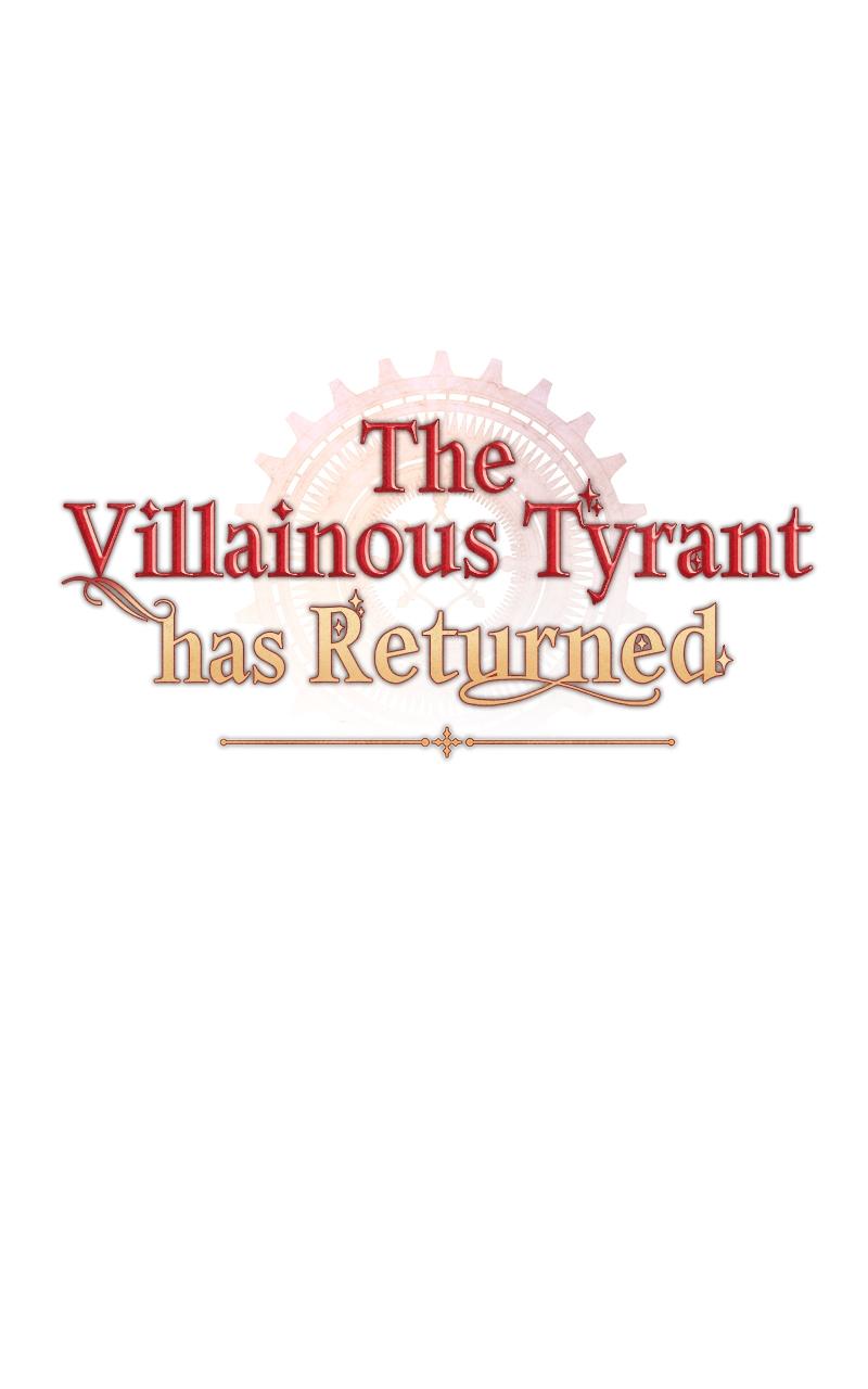 The Villainous Tyrant Has Returned Chap 19 - Next Chap 20
