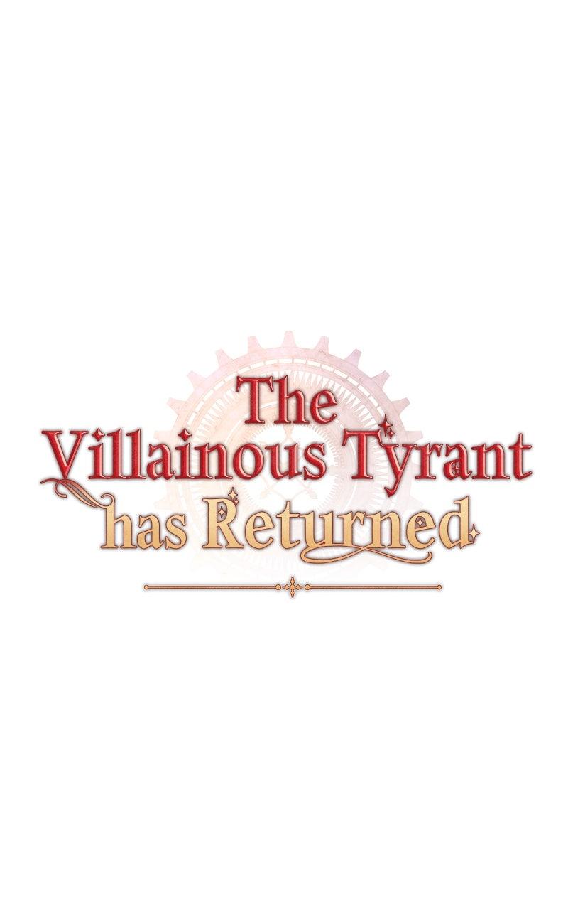 The Villainous Tyrant Has Returned Chap 34 - Next Chap 35