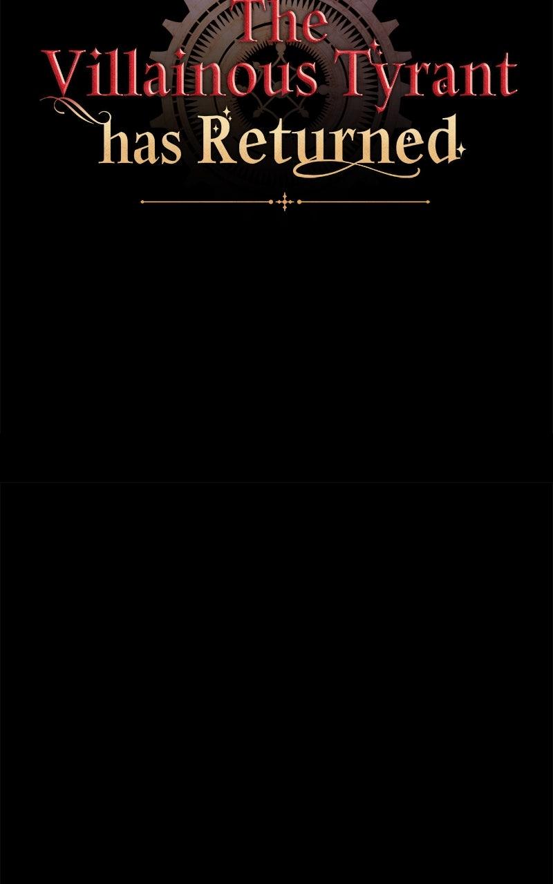 The Villainous Tyrant Has Returned Chap 39 - Next Chap 40