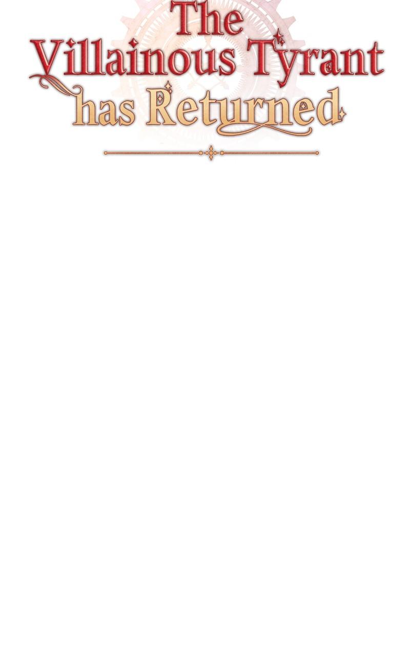 The Villainous Tyrant Has Returned Chap 31 - Next Chap 32