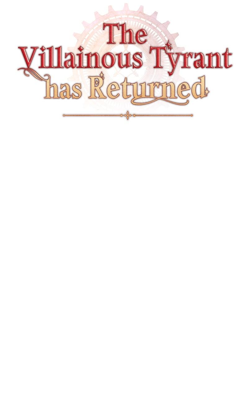 The Villainous Tyrant Has Returned Chap 47 - Next Chap 48