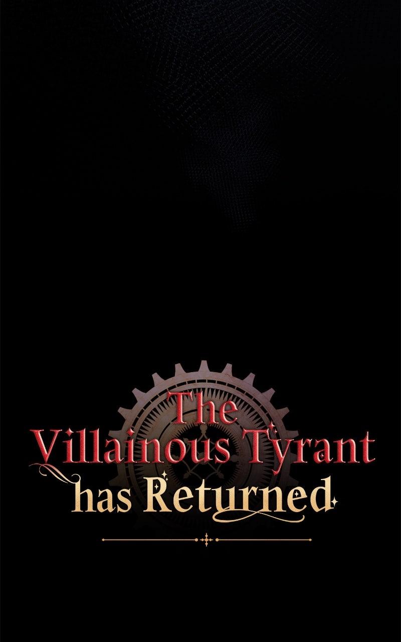The Villainous Tyrant Has Returned Chap 44 - Next Chap 45