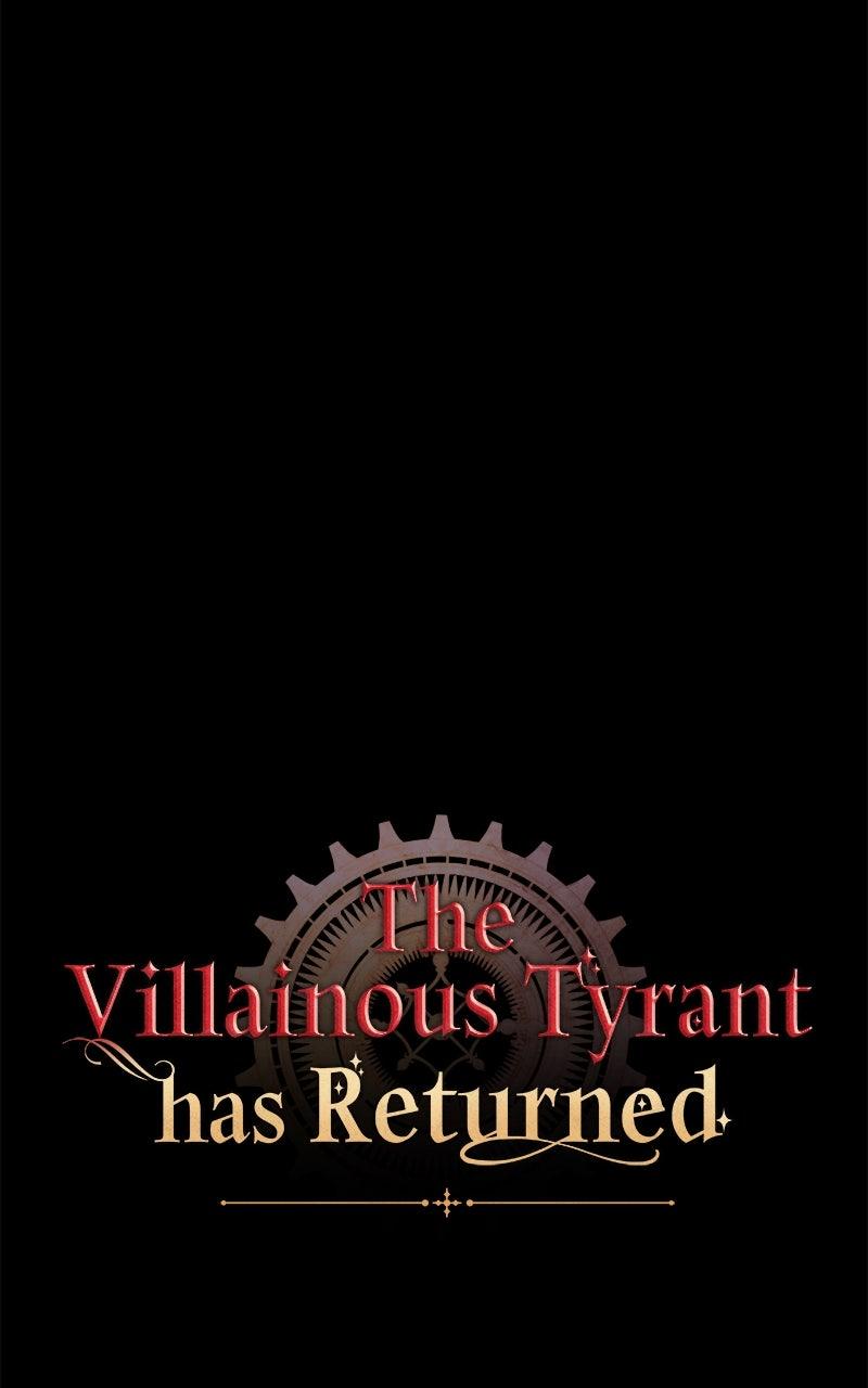 The Villainous Tyrant Has Returned Chap 40 - Next Chap 41