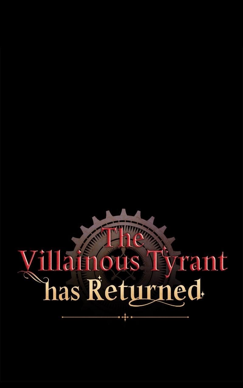 The Villainous Tyrant Has Returned Chap 41 - Next Chap 42