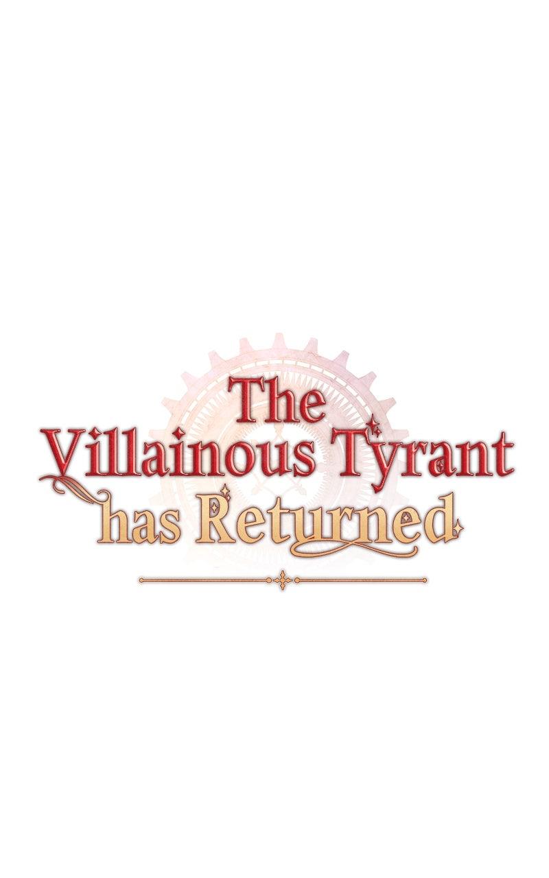 The Villainous Tyrant Has Returned Chap 58 - Next Chap 59