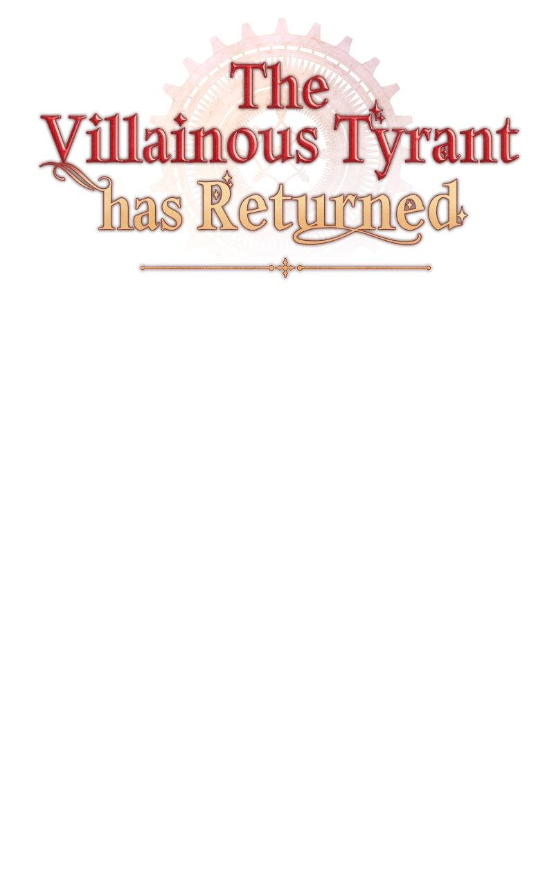 The Villainous Tyrant Has Returned Chap 59 - Next Chap 60