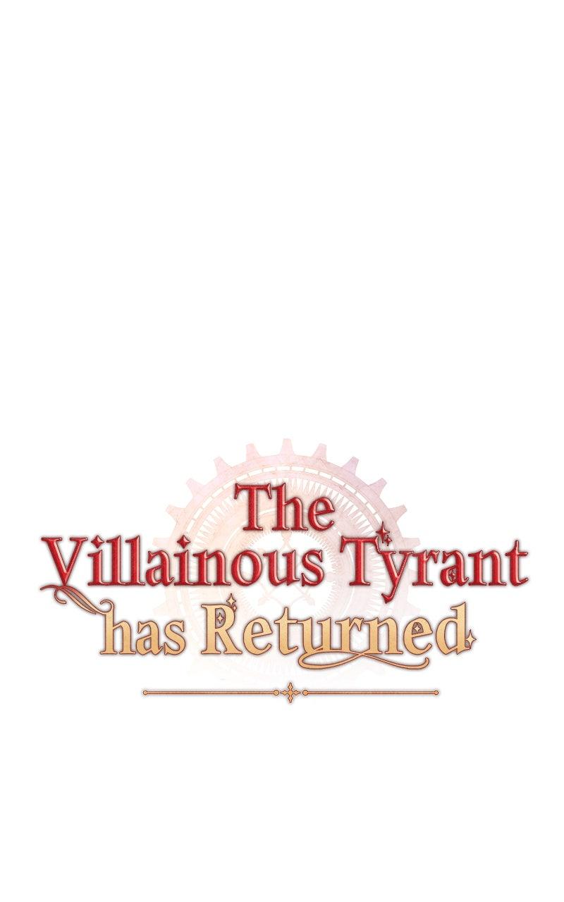 The Villainous Tyrant Has Returned Chap 50 - Next Chap 51