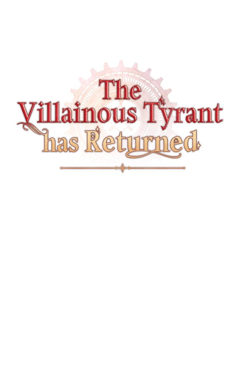 The Villainous Tyrant Has Returned Chap 52 - Next Chap 53