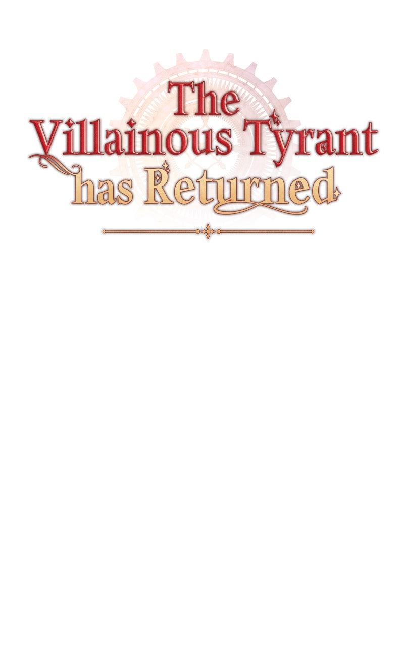 The Villainous Tyrant Has Returned Chap 53 - Next Chap 54