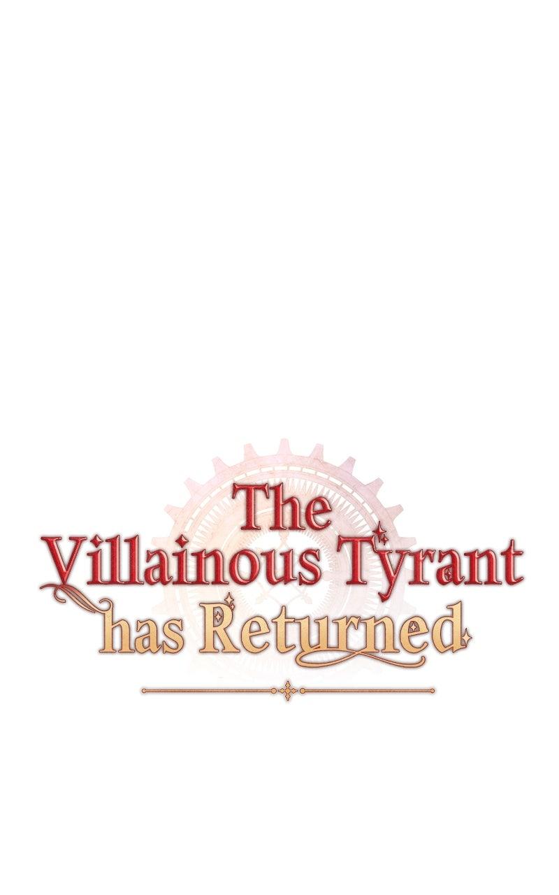The Villainous Tyrant Has Returned Chap 64 - Next Chap 65