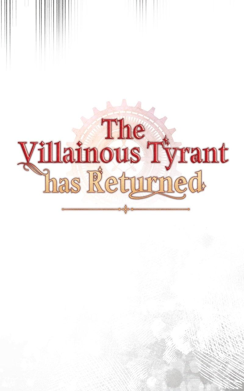 The Villainous Tyrant Has Returned Chap 62 - Next Chap 63
