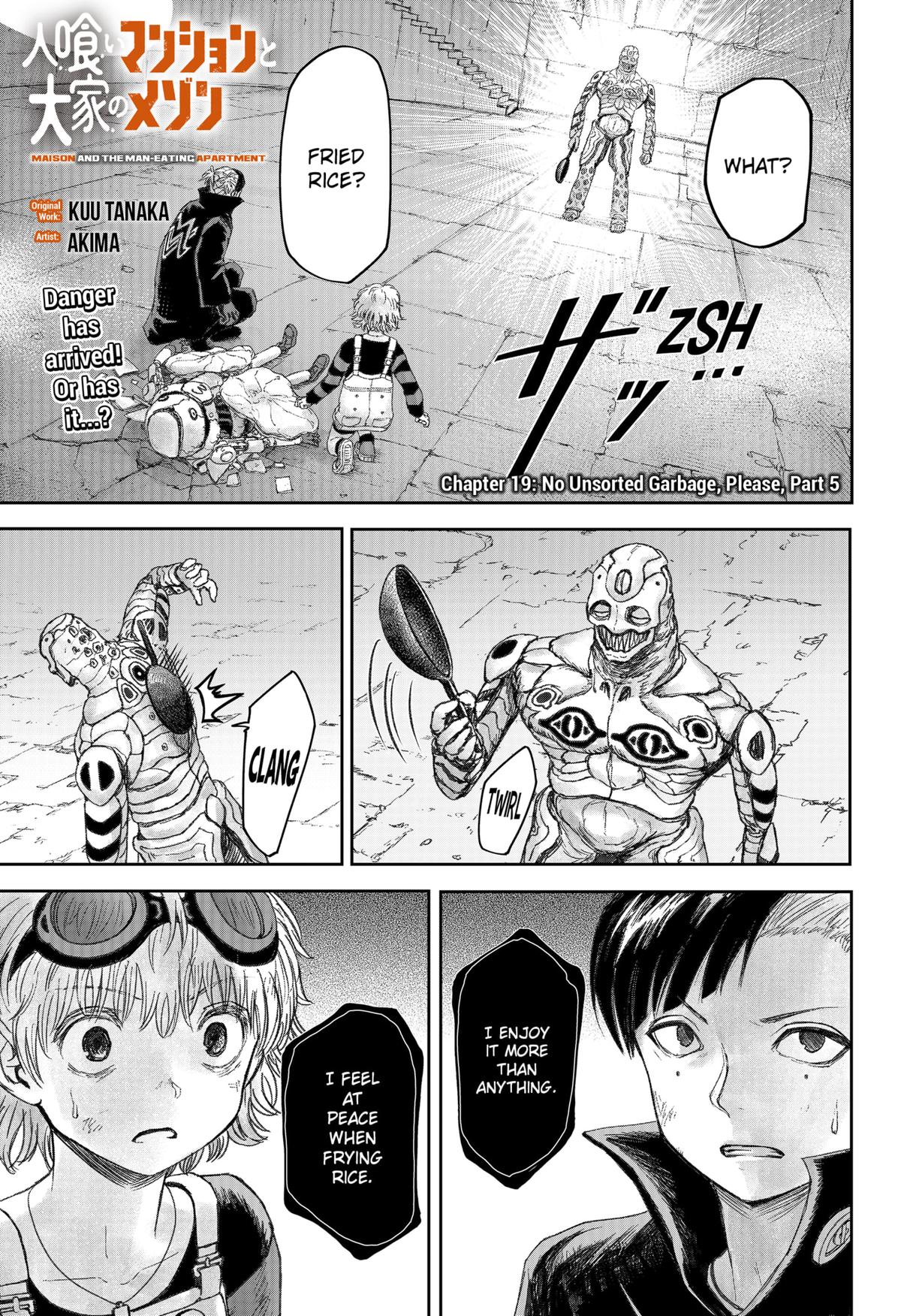 Maison and the Man-Eating Apartment Chap 19 - Next Chap 20