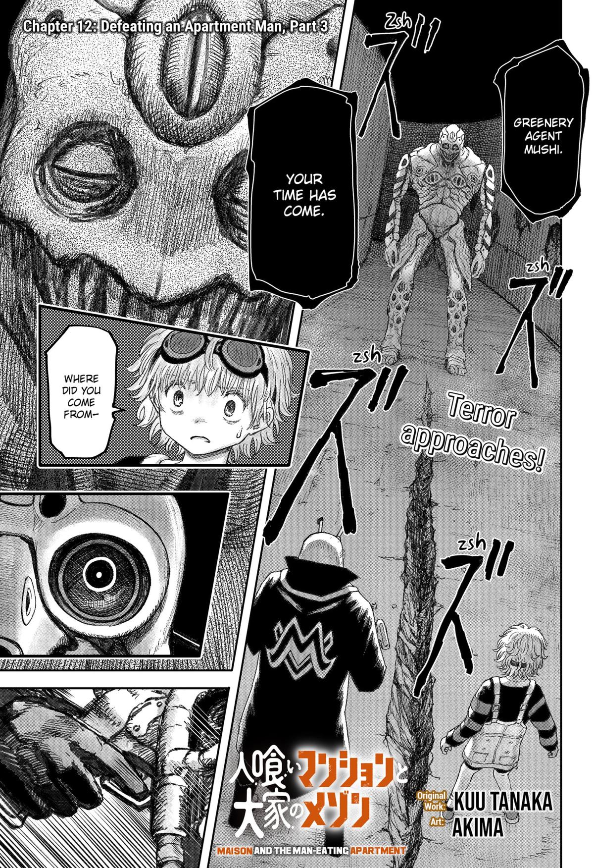 Maison and the Man-Eating Apartment Chap 12 - Next Chap 13