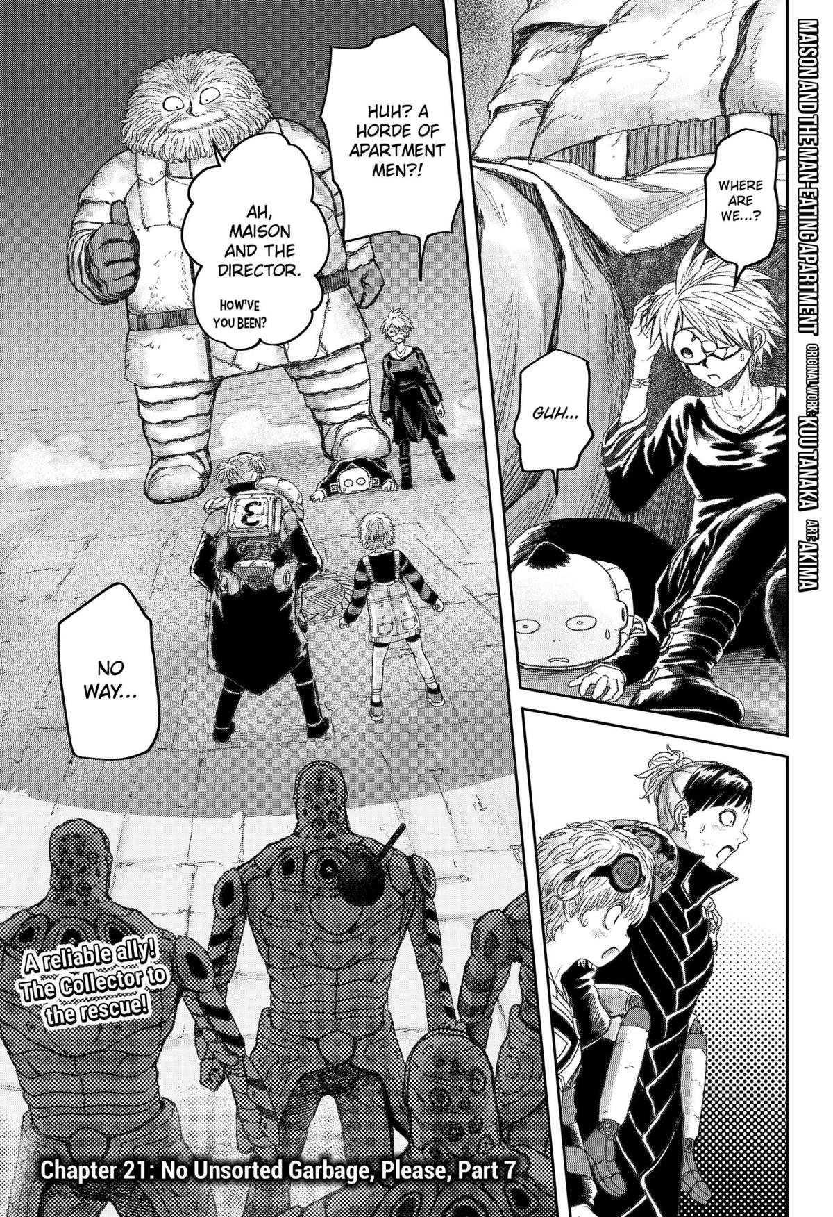Maison and the Man-Eating Apartment Chap 21 - Next Chap 22