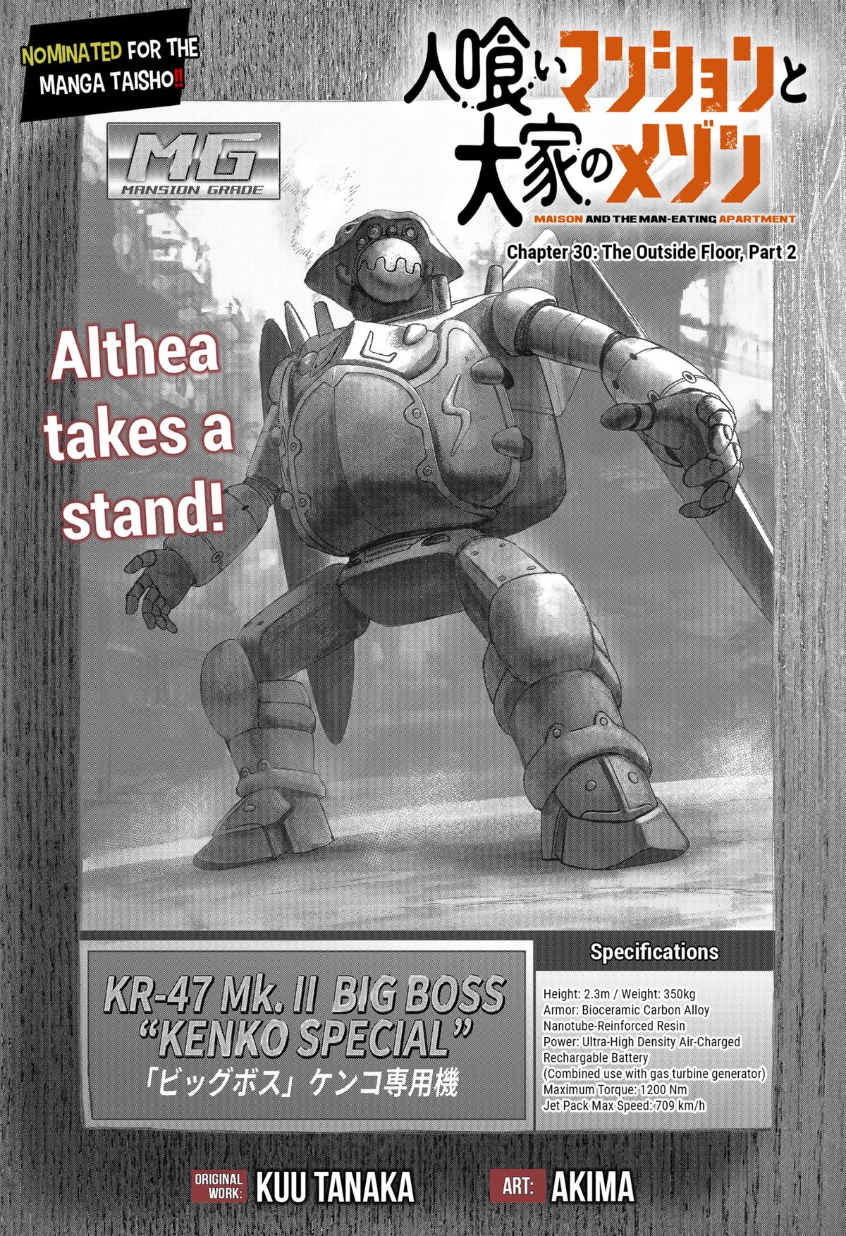 Maison and the Man-Eating Apartment Chap 30 - Next Chap 31