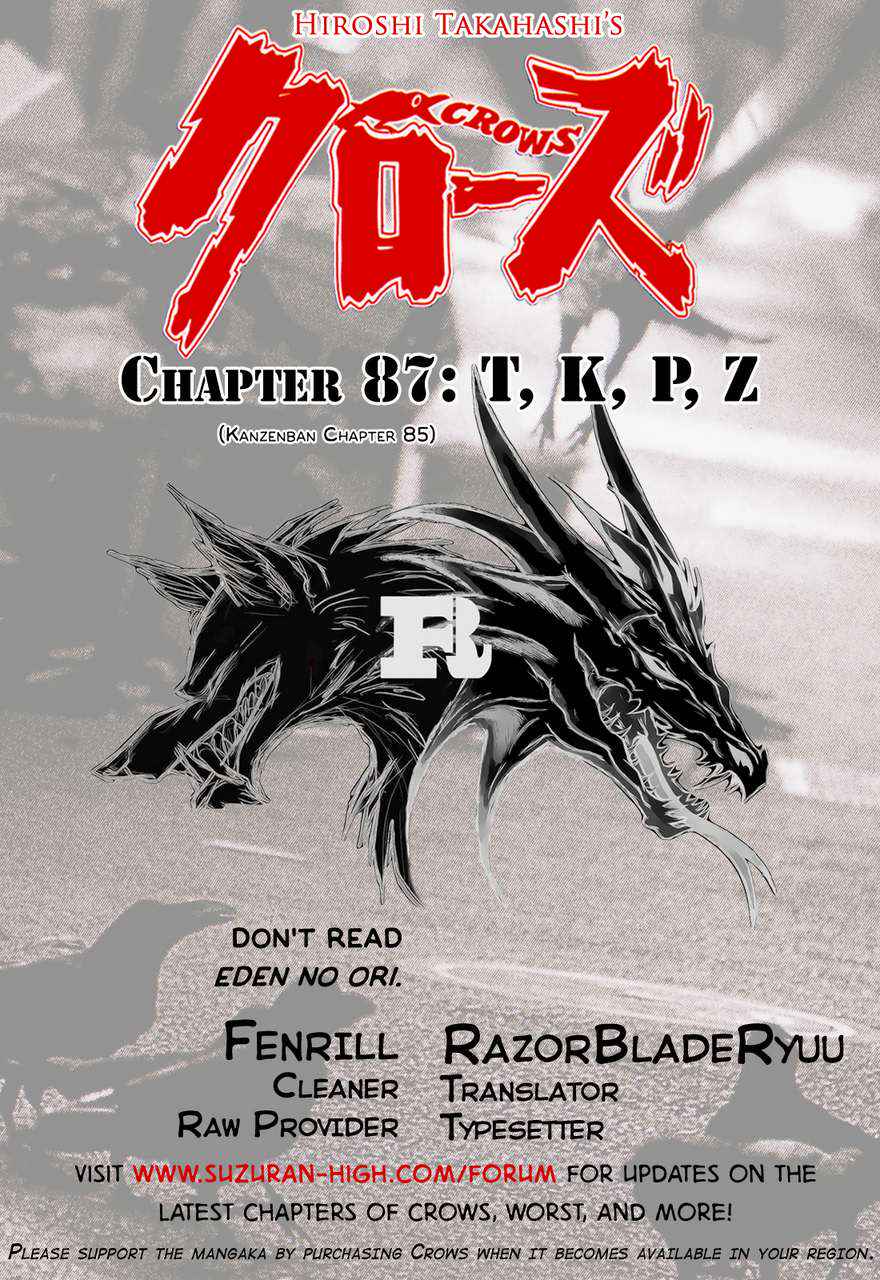 Crows Chap 87 - Next Chap 88
