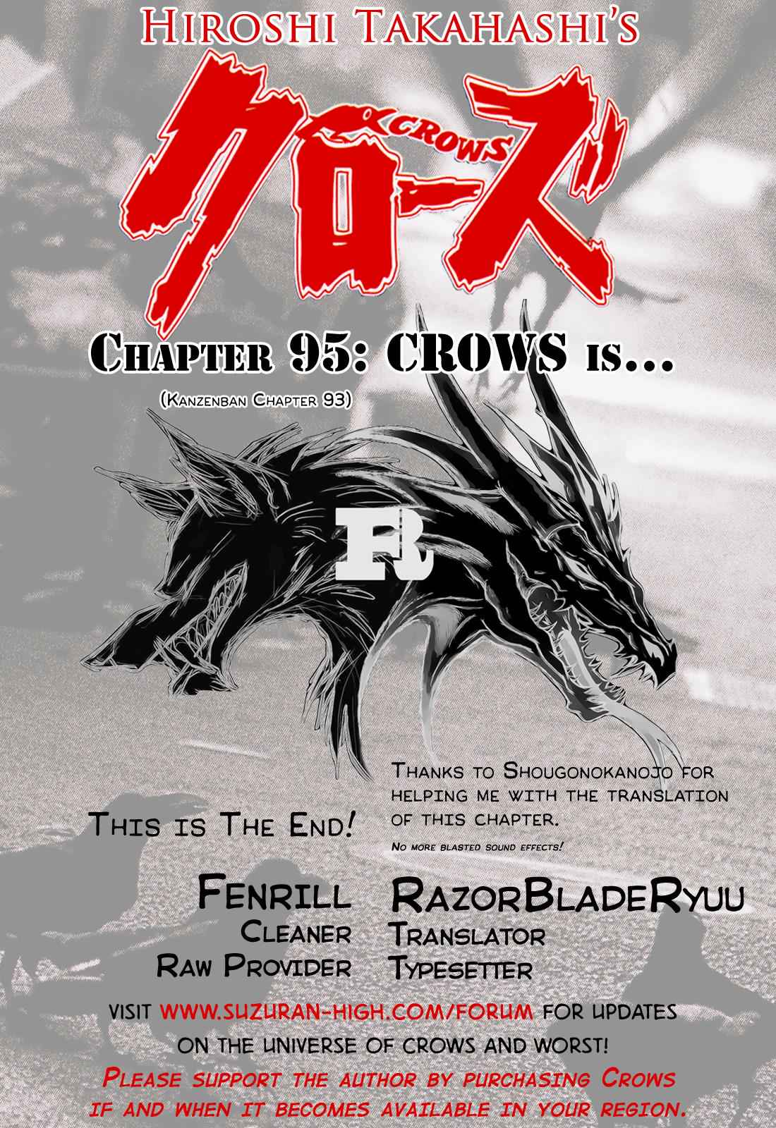 Crows Chap 95 - Next Chap 96