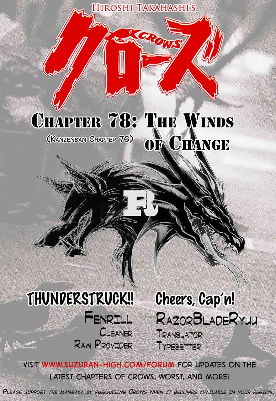 Crows Chap 78 - Next Chap 79