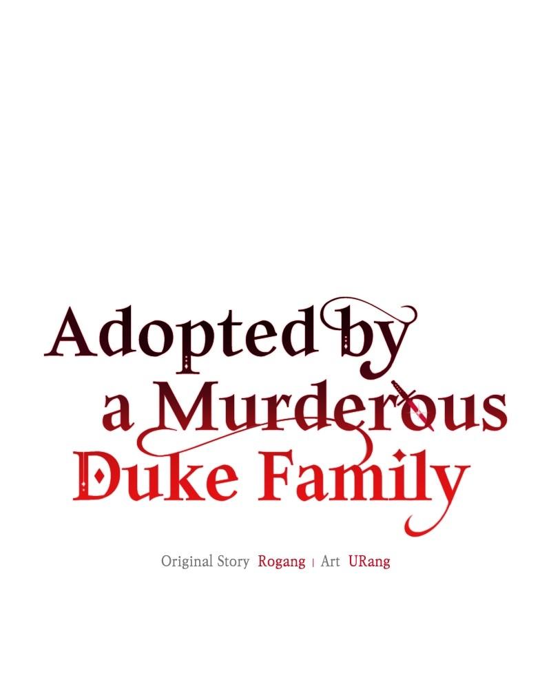 Adopted by a Murderous Duke Family Chap 9 - Next Chap 10