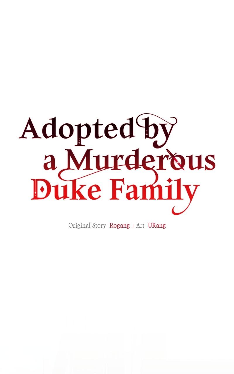 Adopted by a Murderous Duke Family Chap 2 - Next Chap 3