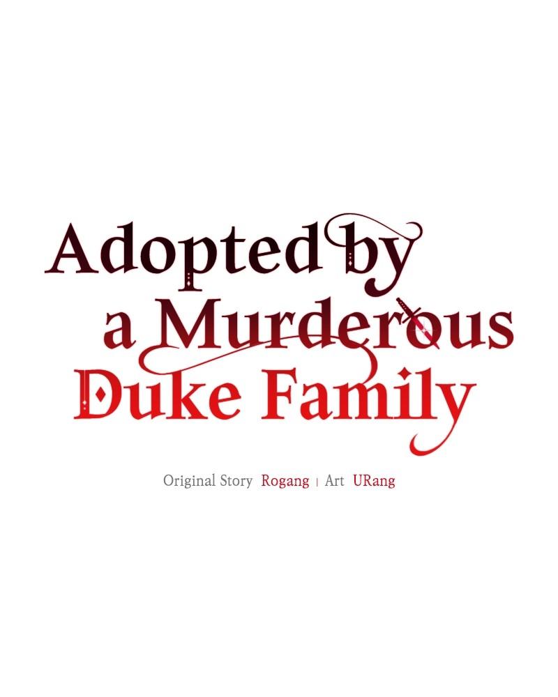 Adopted by a Murderous Duke Family Chap 14 - Next Chap 15