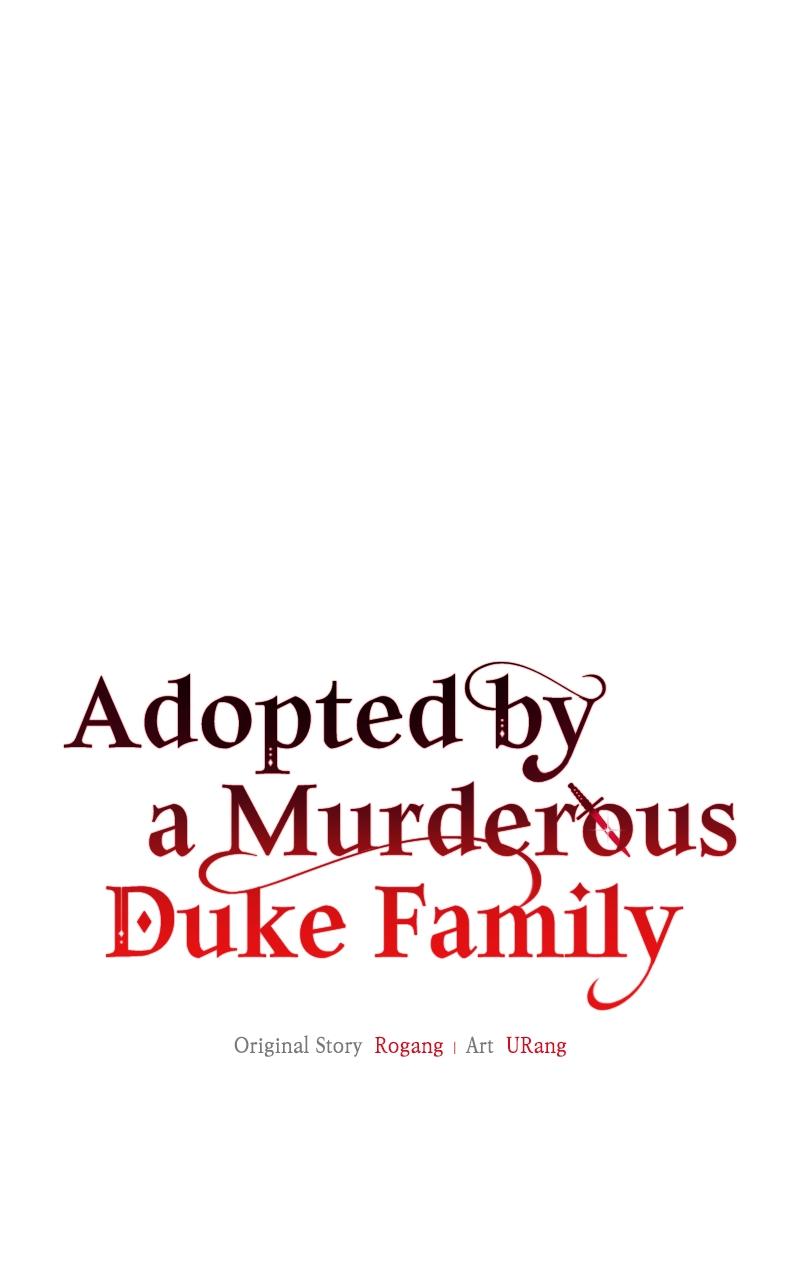 Adopted by a Murderous Duke Family Chap 16 - Next Chap 17
