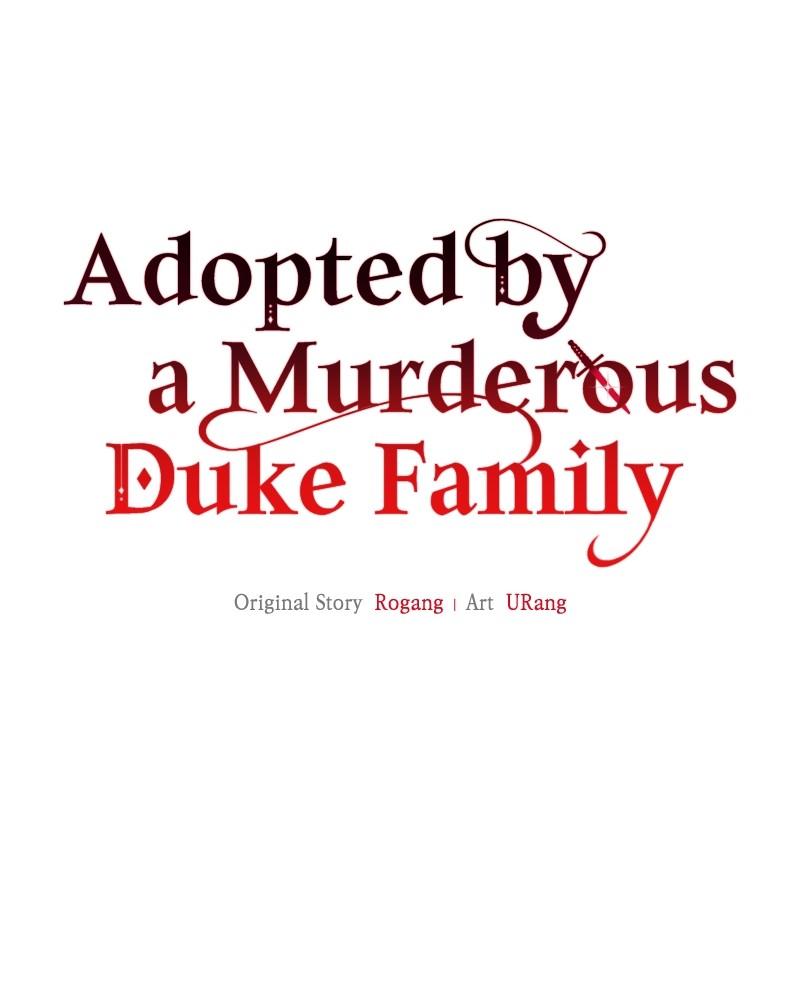Adopted by a Murderous Duke Family Chap 10 - Next Chap 11